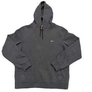 Vintage Nike Athletic Dept Hoodie Men's Large Gray Pullover Swoosh 90s Y2K